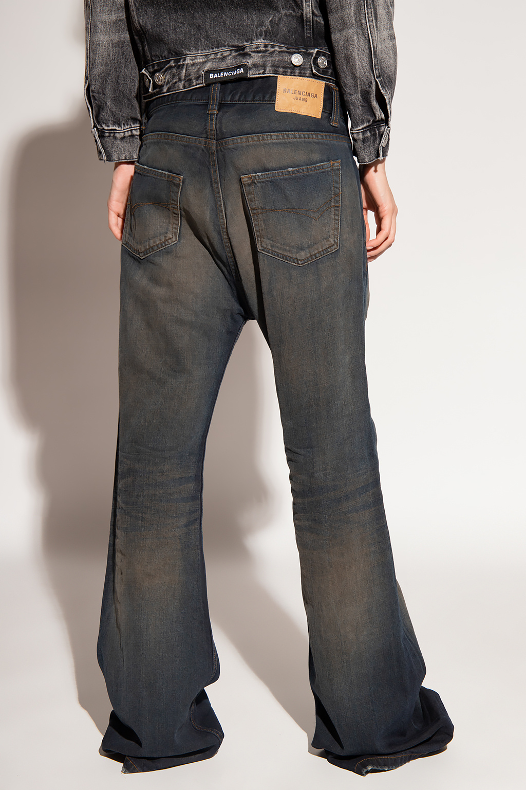 Navy blue Flared jeans Balenciaga - Vitkac Canada